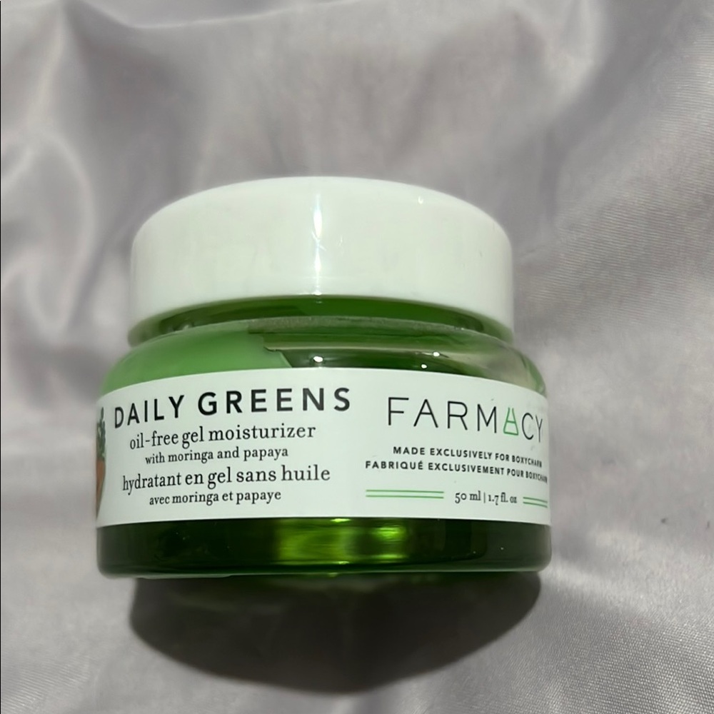 Farmacy Green and White Moisturizer for Skincare